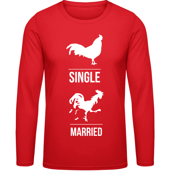 Single VS Married Long Sleeve Shirt contain pic