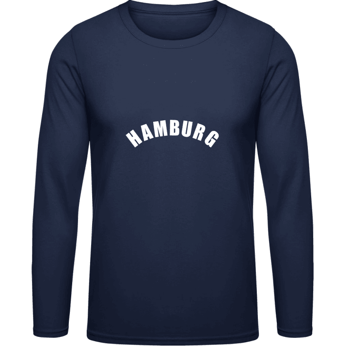 Hamburg City T-shirt à manches longues contain pic