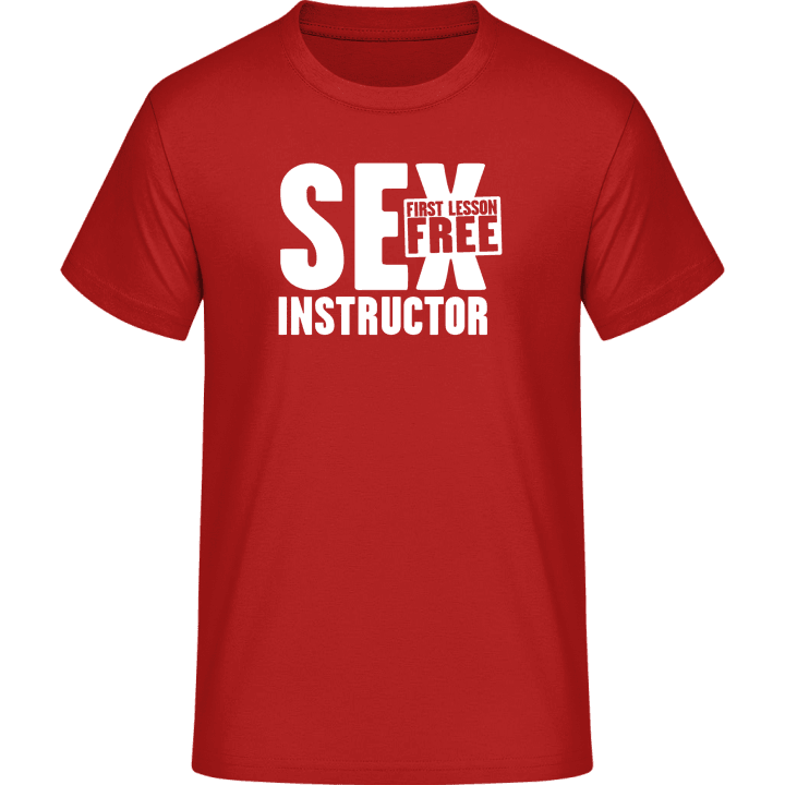 Sex Instructor T-Shirt contain pic