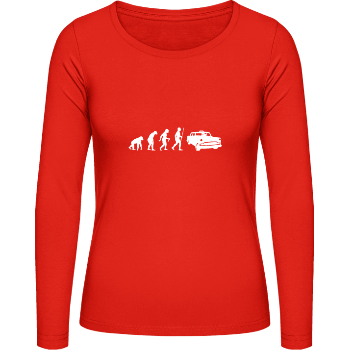 Taxi Driver Evolution T-shirt à manches longues pour femmes contain pic