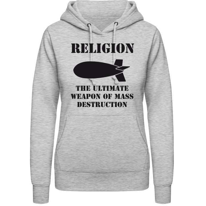 Religion Hoodie för kvinnor contain pic