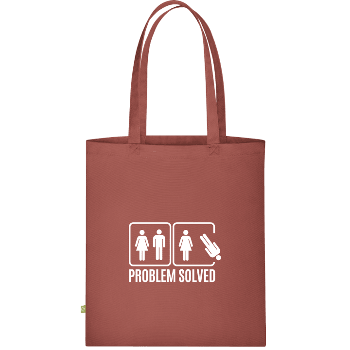 Husband Problem Solved Stofftasche contain pic
