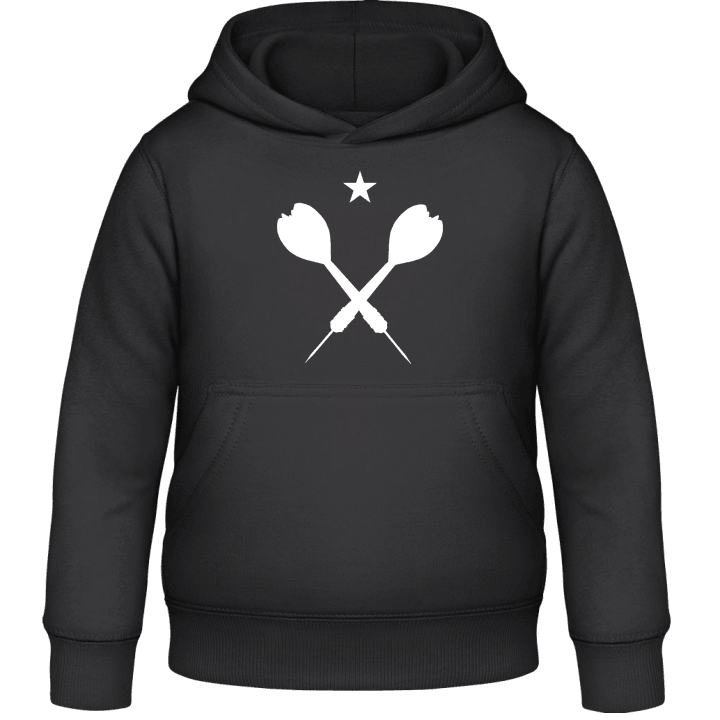 Crossed Darts Barn Hoodie contain pic