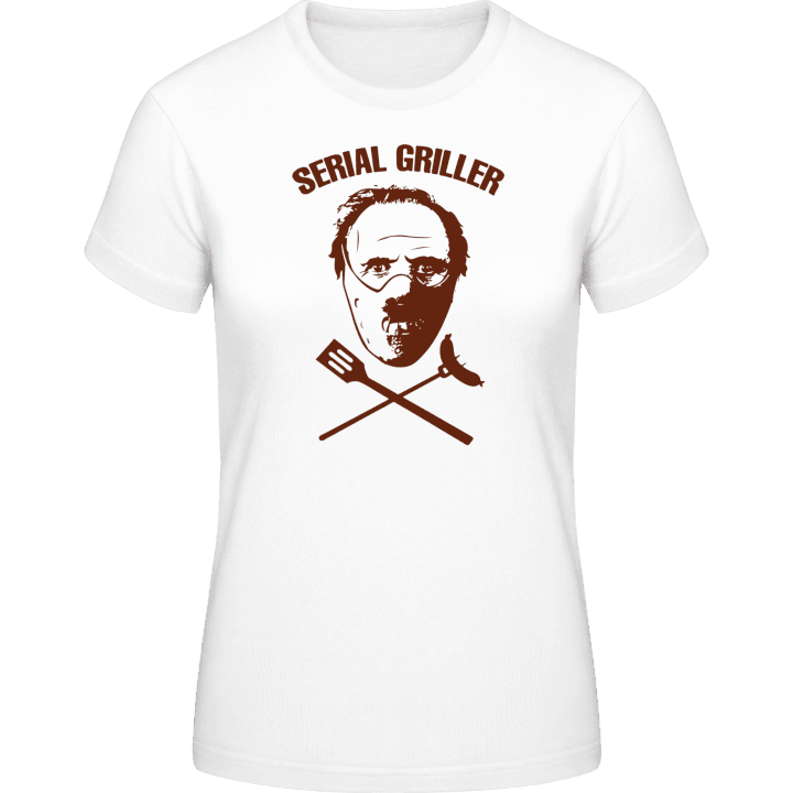 Serial Griller T-shirt för kvinnor contain pic