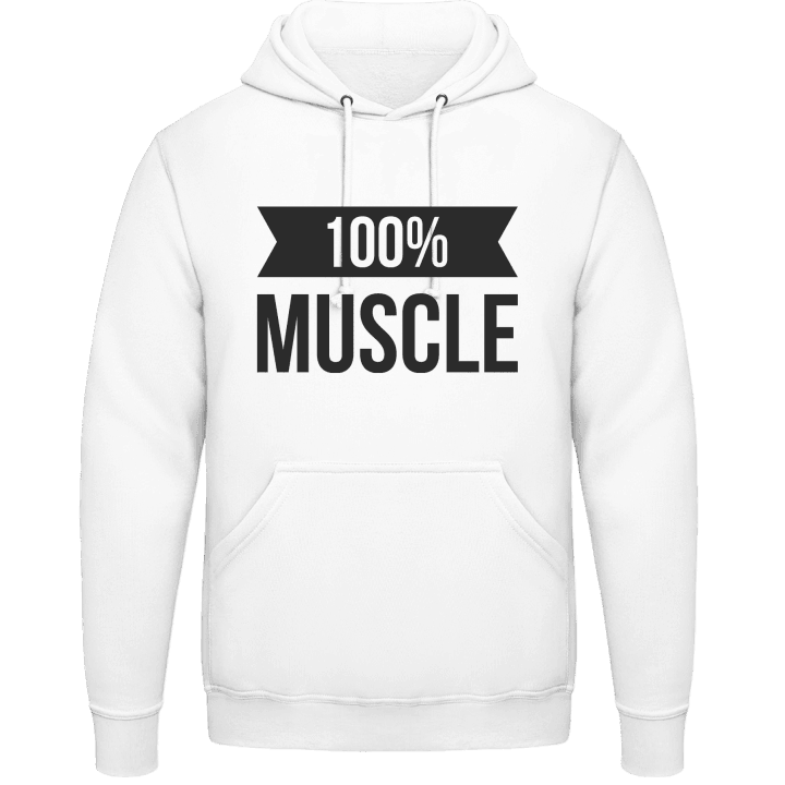 100 Muscle Felpa con cappuccio contain pic