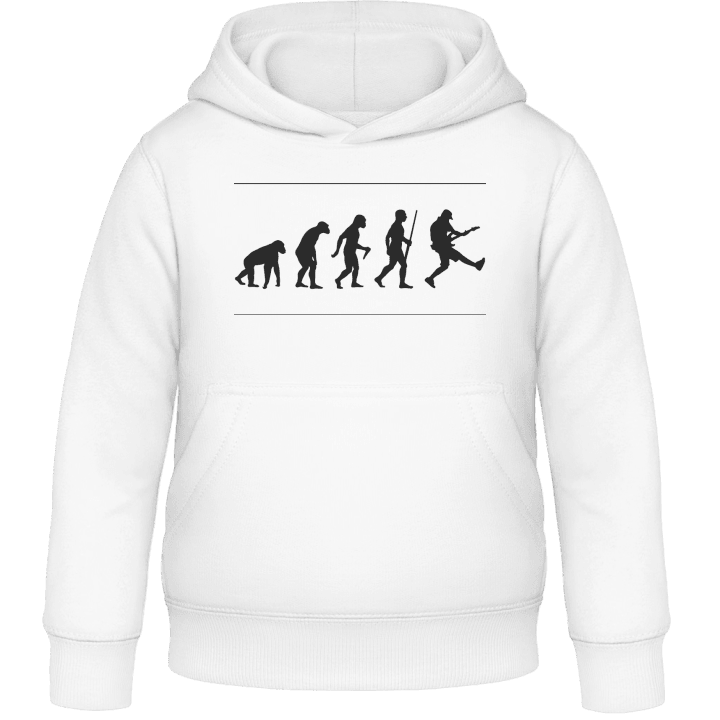Guitar Evolution Kids Hoodie contain pic