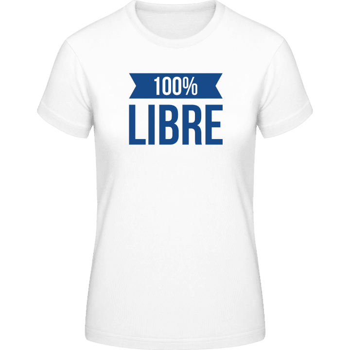 100 Libre T-shirt pour femme 0 image