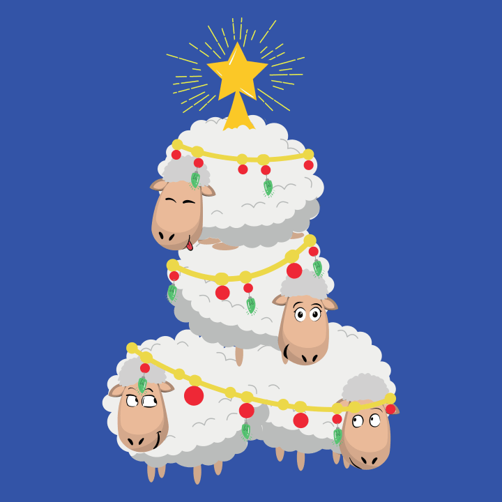 Christmas Sheeps Vrouwen T-shirt 0 image