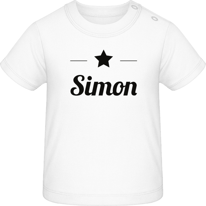 Simon Star Baby T-skjorte contain pic