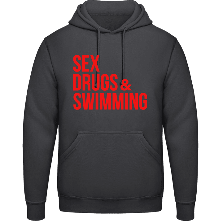 Sex Drugs Swimming Sweat à capuche contain pic