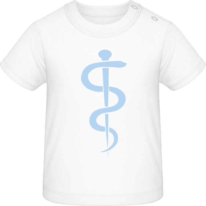 Medical Care Snake Symbol Baby T-skjorte contain pic