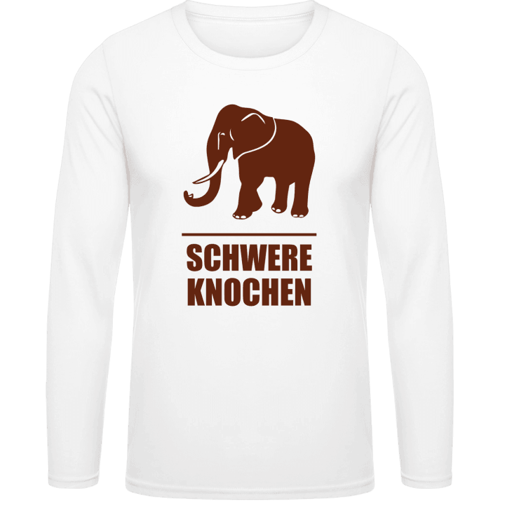 Schwere Knochen Langarmshirt contain pic