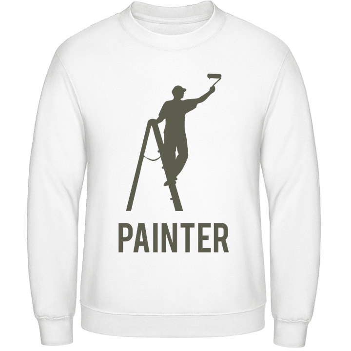 Painter At Work Sweatshirt contain pic