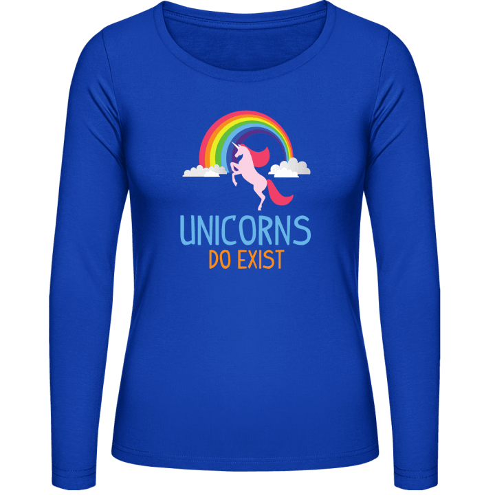 Unicorns Do Exist Frauen Langarmshirt 0 image