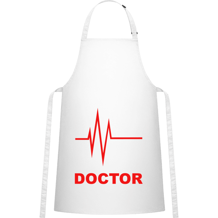 Doctor Heartbeat Delantal de cocina contain pic