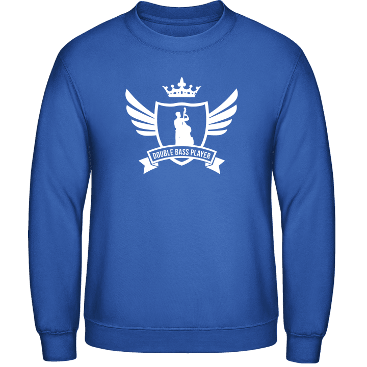 Double Bass Player Crown Sweatshirt contain pic