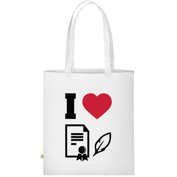 I Love Notaries Väska av tyg 0 image