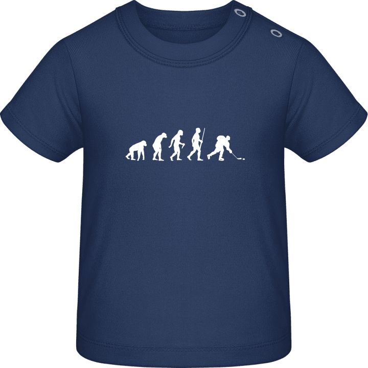 Ice Hockey Player Evolution Baby T-Shirt contain pic