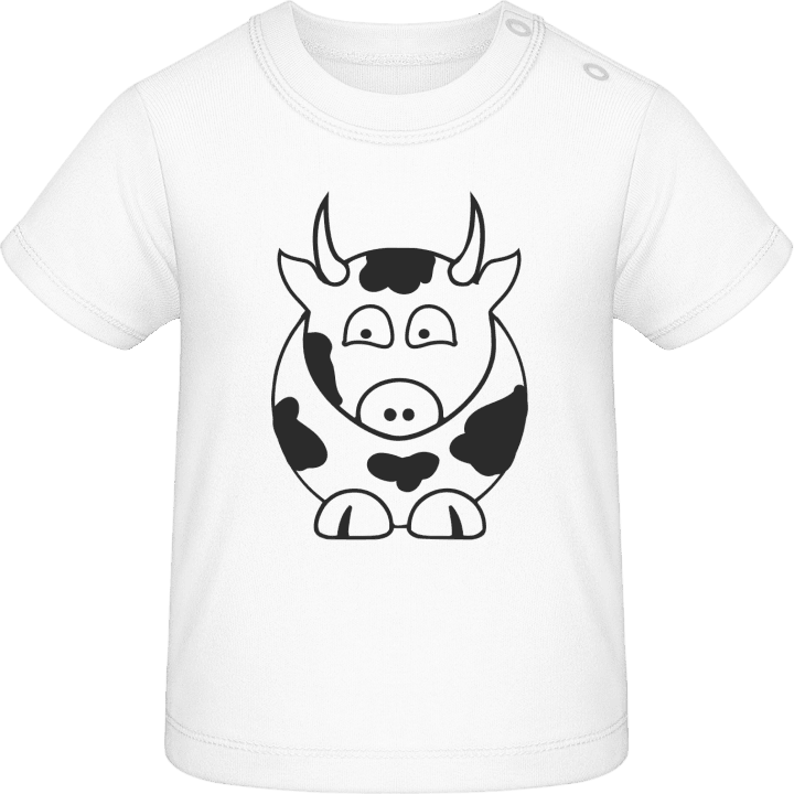 Funny Cow T-shirt för bebisar 0 image