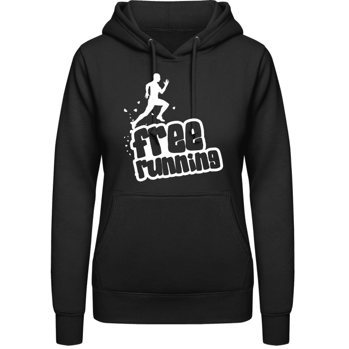 Free Running Sudadera con capucha para mujer contain pic