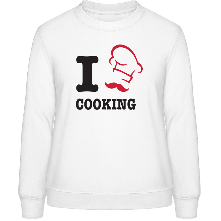 I Heart Coocking Sweatshirt för kvinnor contain pic