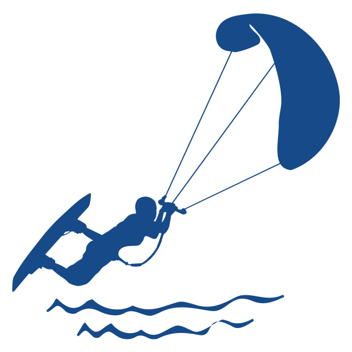 Kitesurfer Silhouette Baby Sparkedragt 0 image