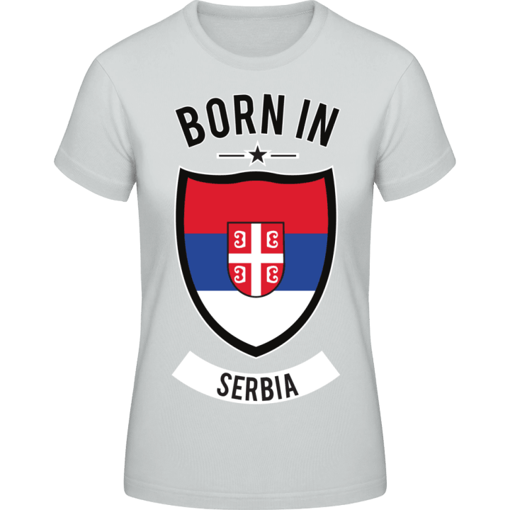 Born in Serbia T-shirt för kvinnor 0 image