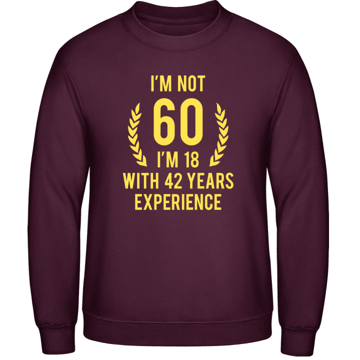 60 Years Birthday Sweatshirt 0 image
