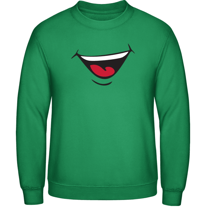 Smiley Mouth Sweatshirt contain pic
