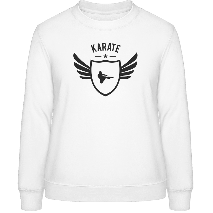 Karate Winged Sweatshirt för kvinnor contain pic