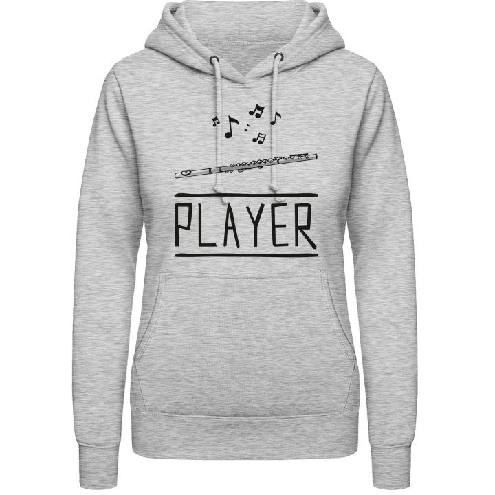 Flute Player Women Hoodie contain pic