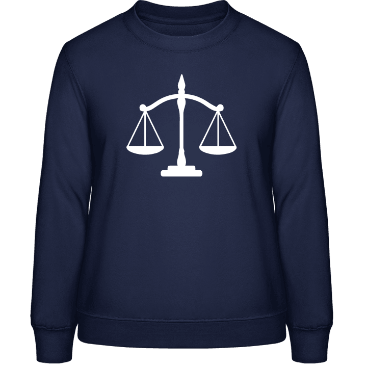 Scales Libra Sweatshirt för kvinnor contain pic