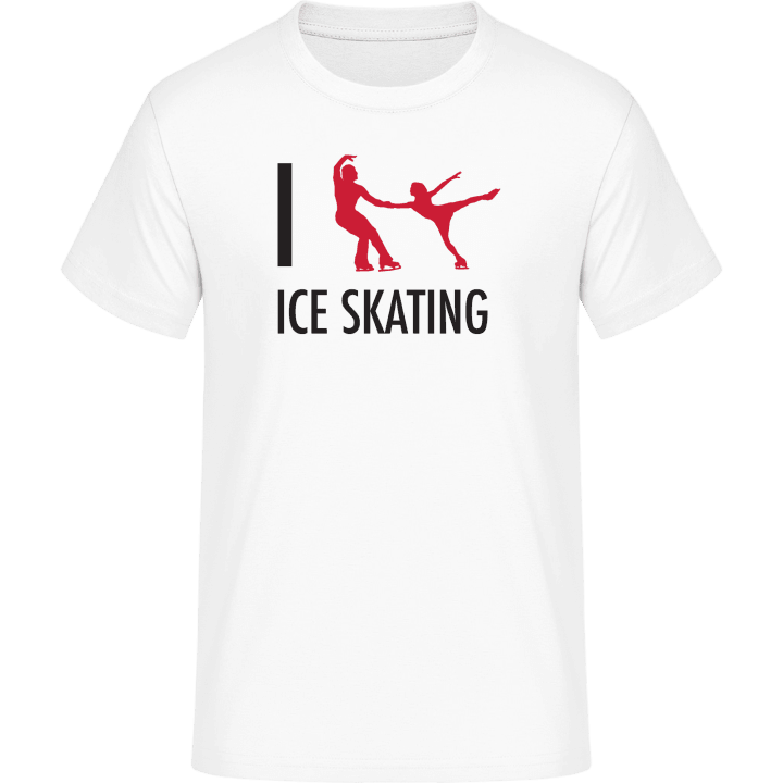 I Love Ice Skating Maglietta contain pic