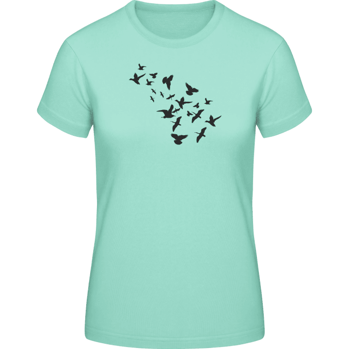 Flying Birds T-shirt för kvinnor 0 image