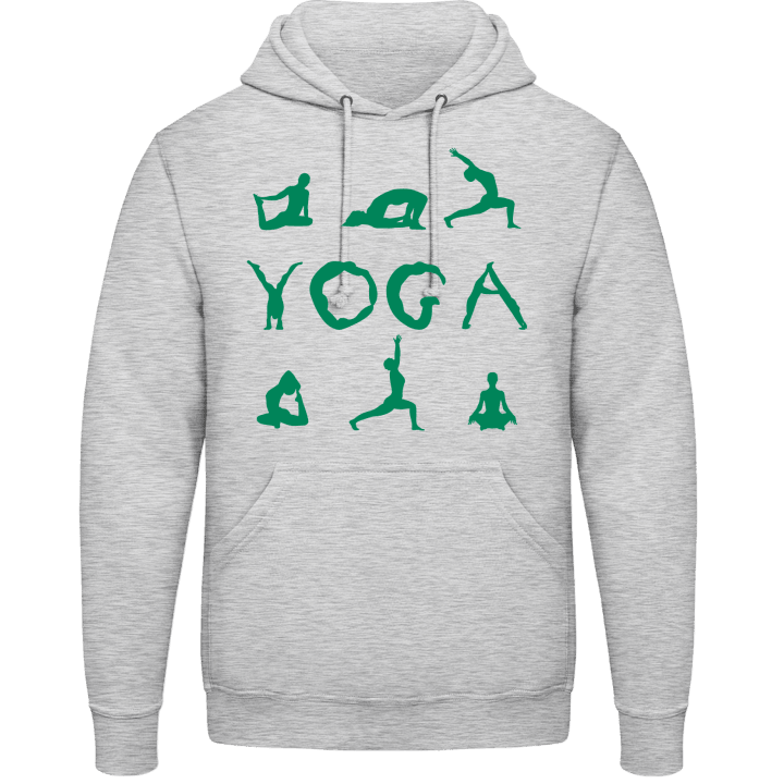 Yoga Letters Hoodie contain pic