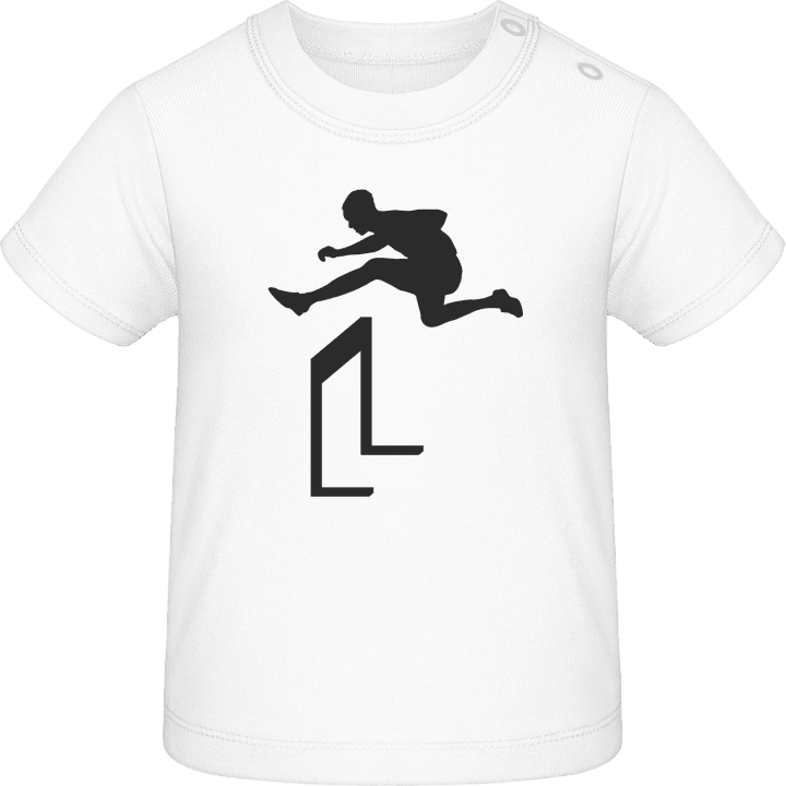 salto de vallas Camiseta de bebé contain pic