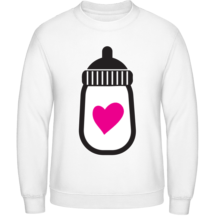 Baby Bottle Heart Sweatshirt 0 image
