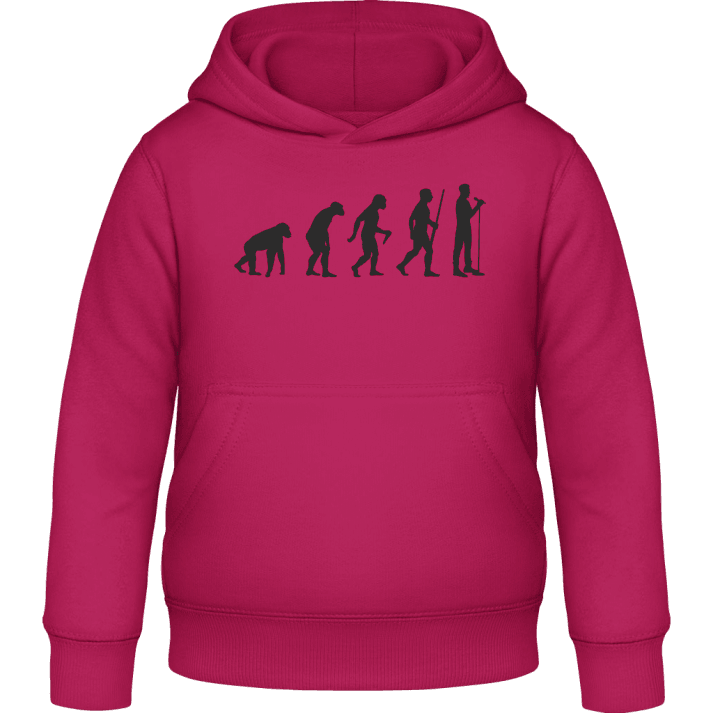 Solo Singer Evolution Kids Hoodie contain pic