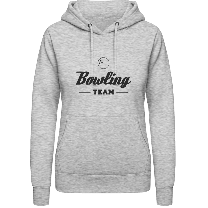 Bowling Team Vrouwen Hoodie contain pic