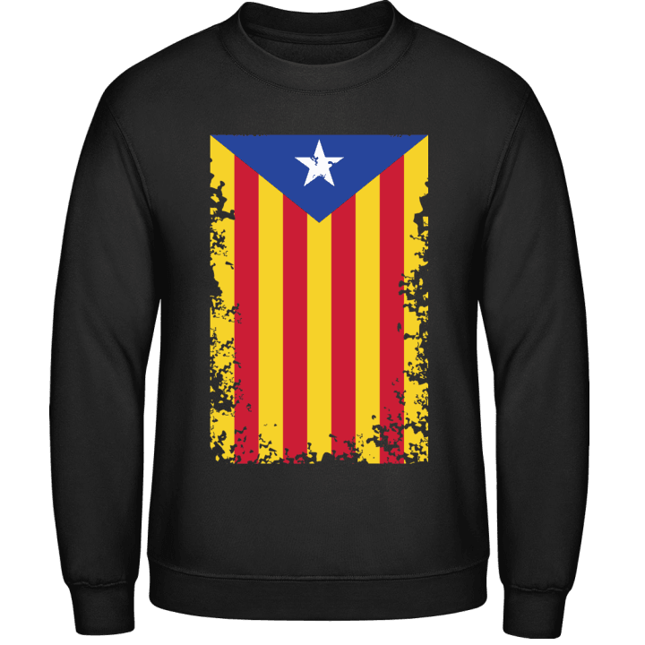 Catalan Flag Ripped Sweatshirt 0 image