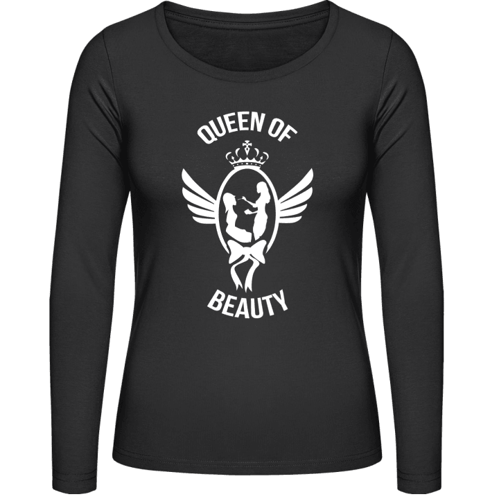 Queen of Beauty T-shirt à manches longues pour femmes contain pic