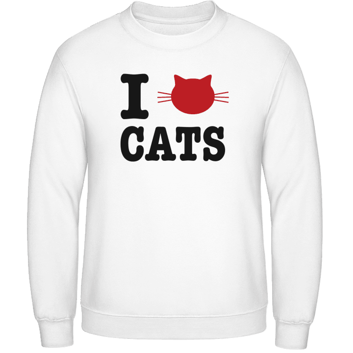 I Love Cats Sweatshirt 0 image