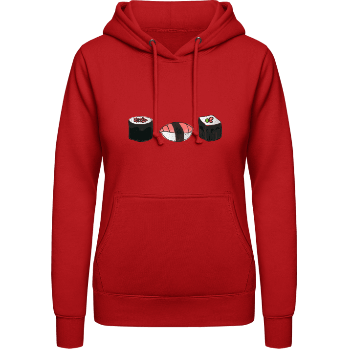 Sushi Vrouwen Hoodie contain pic