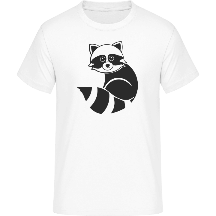 Raccoon Outline T-skjorte 0 image