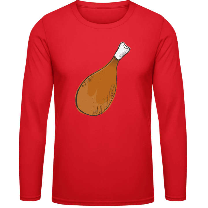 Chicken Leg T-shirt à manches longues contain pic