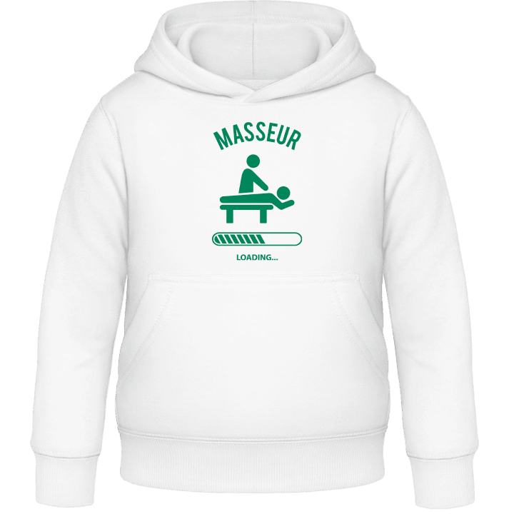 Masseur Loading Kids Hoodie contain pic