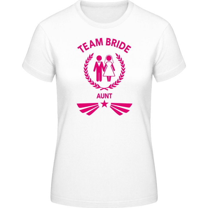 Team Bride Aunt T-shirt til kvinder 0 image