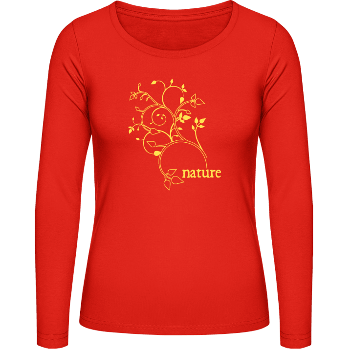 Nature Tree T-shirt à manches longues pour femmes 0 image