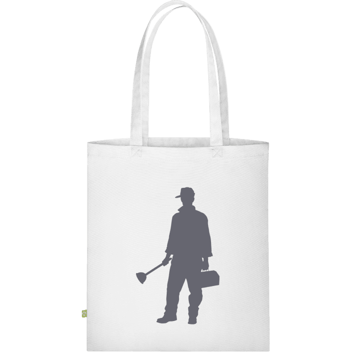 Plumber Silhouette Cloth Bag contain pic
