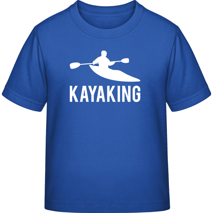 Kayaking T-skjorte for barn contain pic
